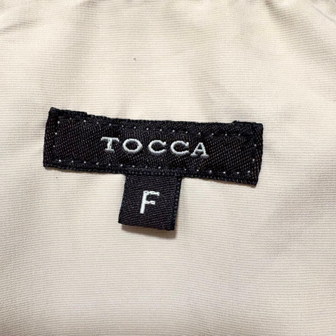 ✨美品✨ TOCCA フーデッドスプリングコート　フリル　ギャザー　撥水加工　F