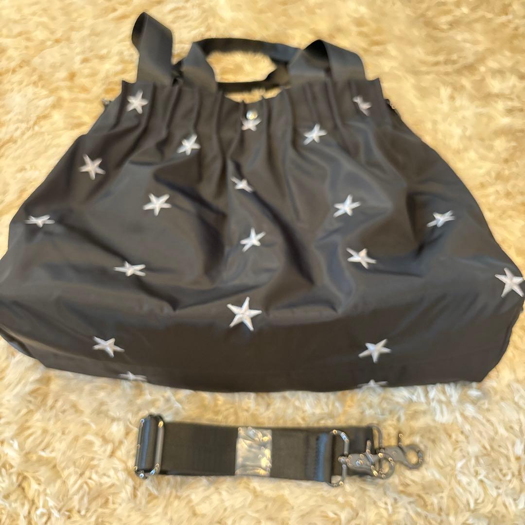 新品未使用❣️Three Four Time 星柄ボストンバッグ