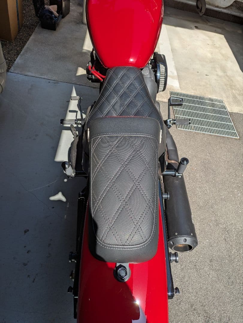 SADDLEMEN サンディゴカスタム 2UPシート FXBB/S、FXST