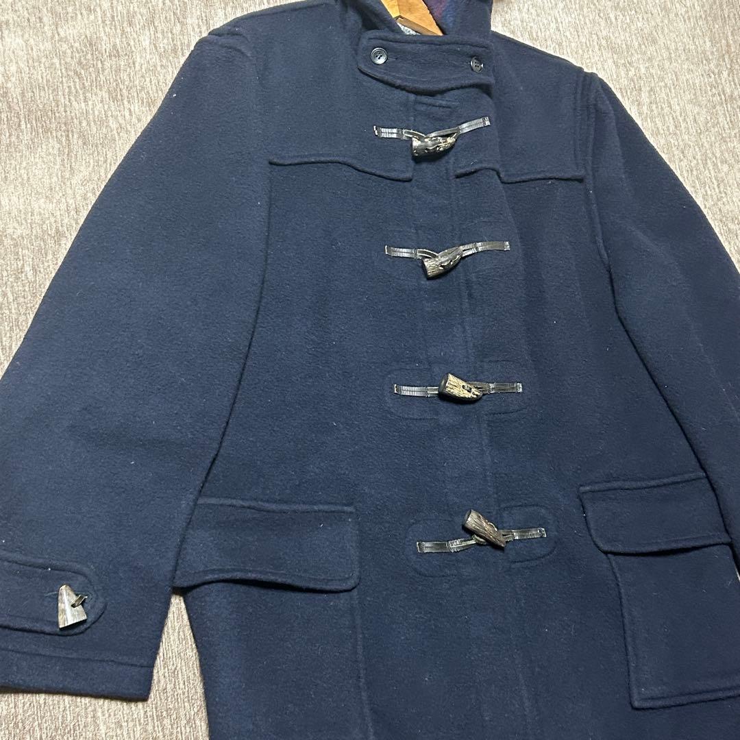 美品　Gloverall 90s ダッフルコート　XL 裏地　チェック　英国製