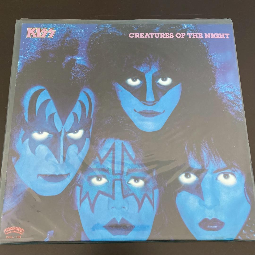 希少品 KISS キッス LPレコード 2枚まとめ キラーズ 暗黒の神話 日本盤