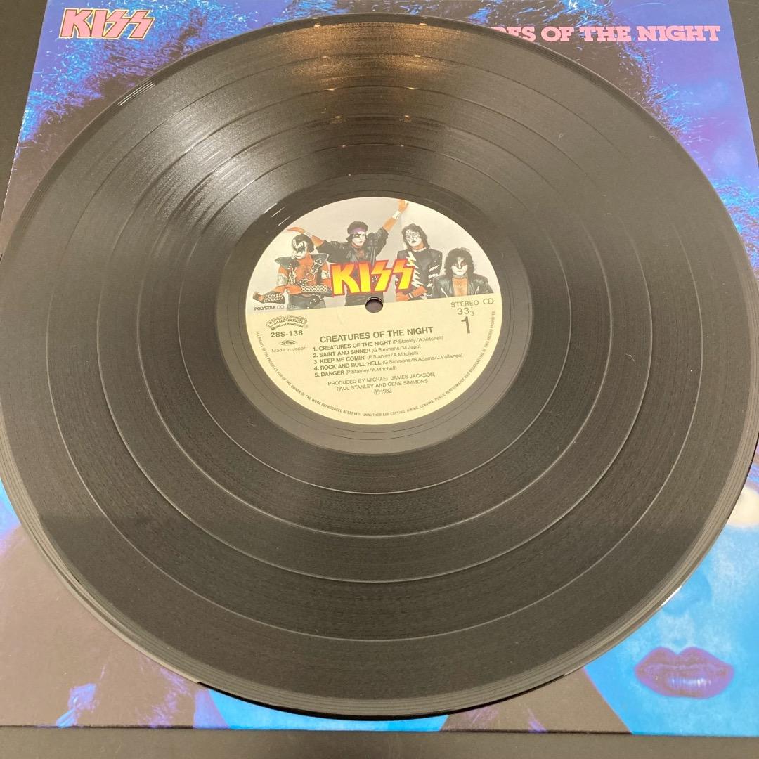 希少品 KISS キッス LPレコード 2枚まとめ キラーズ 暗黒の神話 日本盤