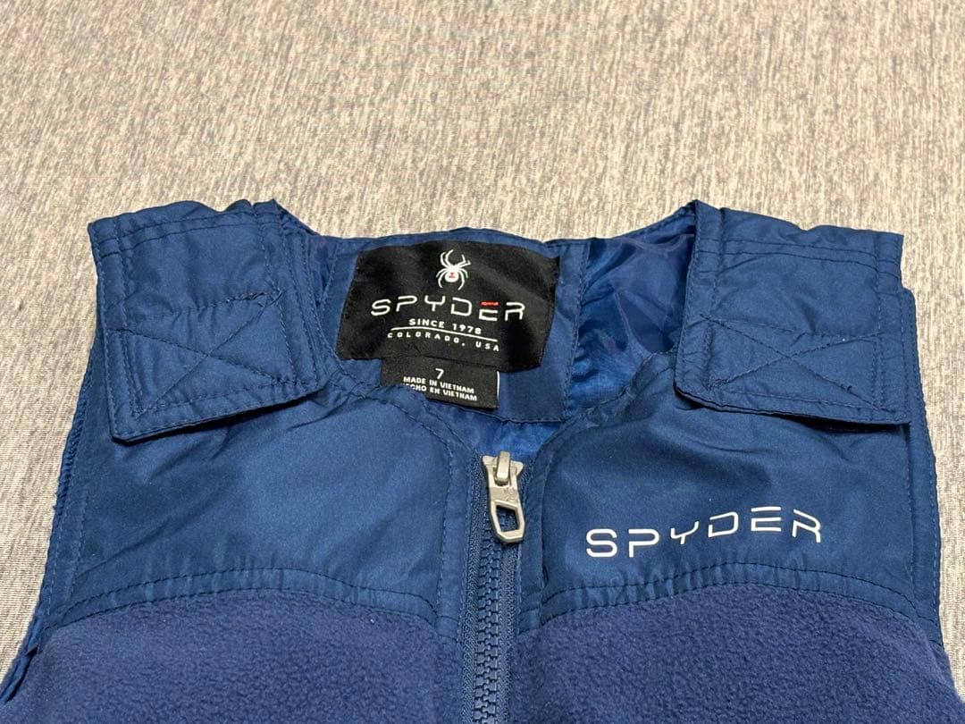 タグ付き未使用⭐︎SPYDER⭐︎スパイダースキーウェア上下　7 120130防寒