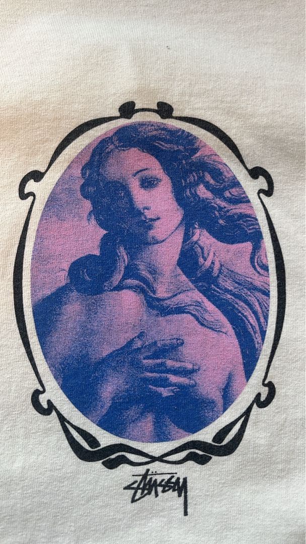 Stussy VENUS OVAL PIG. DYED Tシャツ