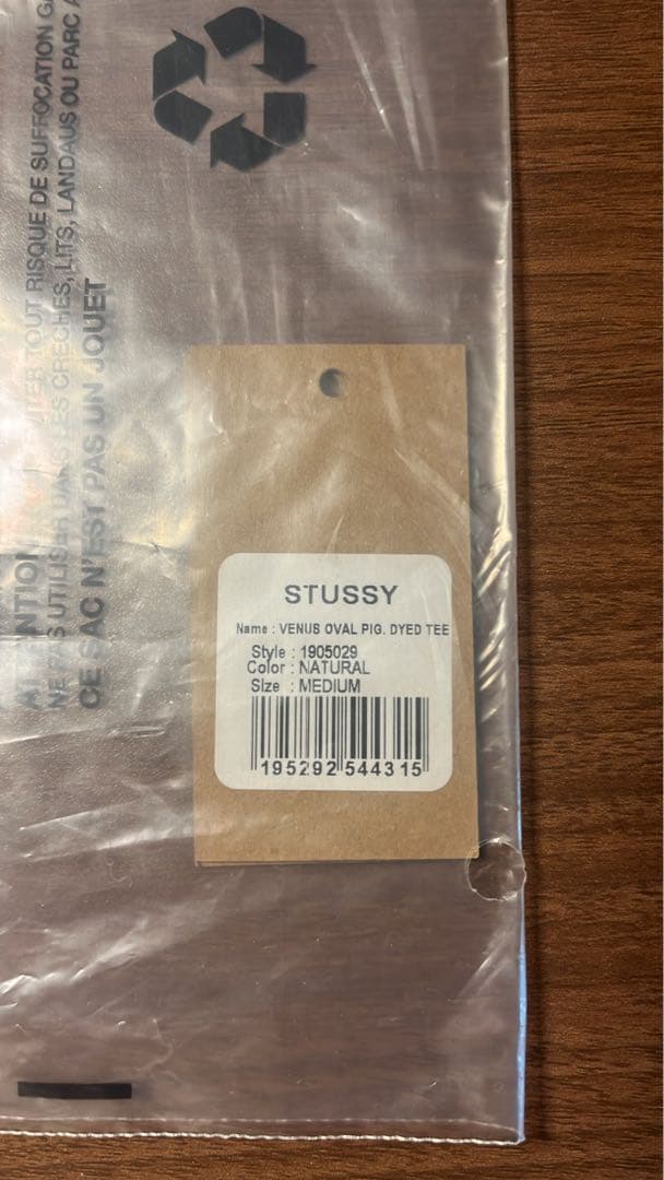 Stussy VENUS OVAL PIG. DYED Tシャツ