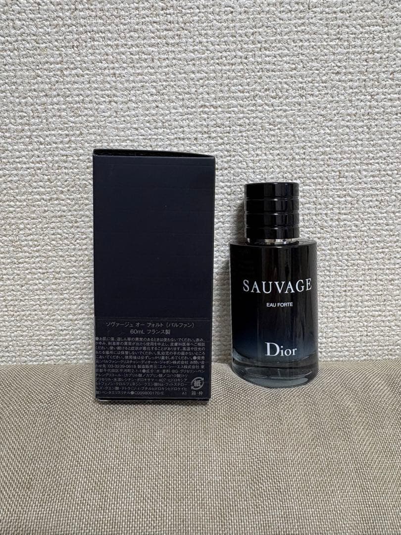 SAUVAGE EAU FORTE 60ml アルコールフリー