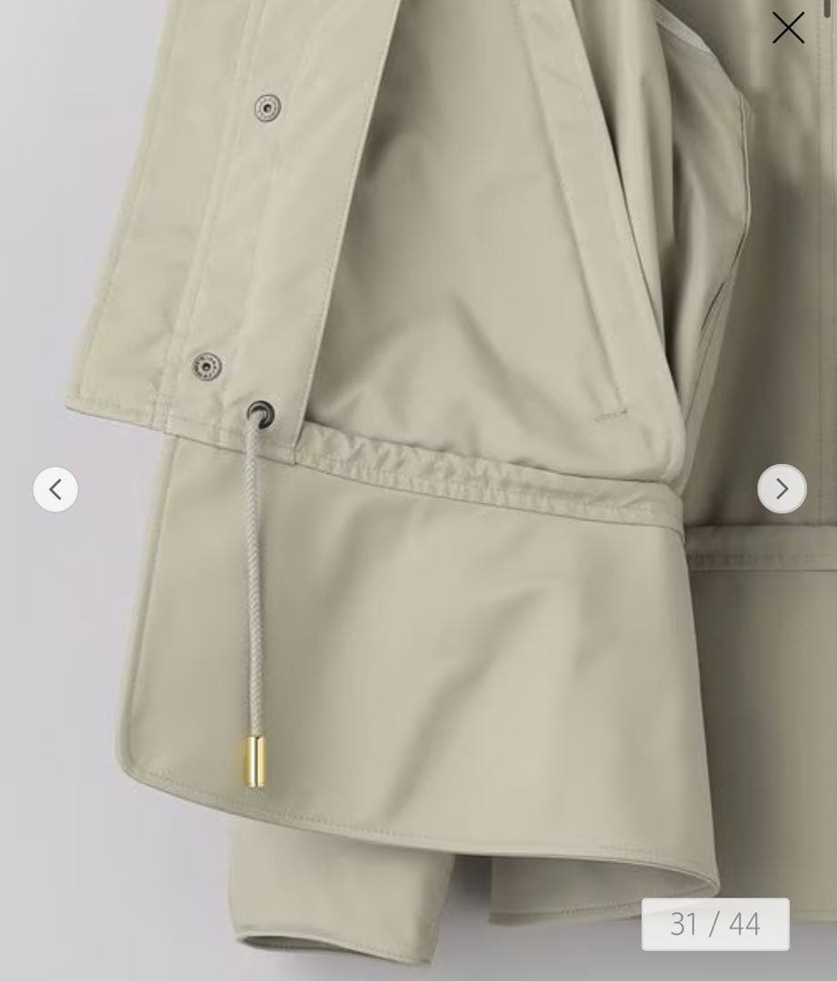 THE RERACS united arrows別注 ペプラム モッズブルゾン