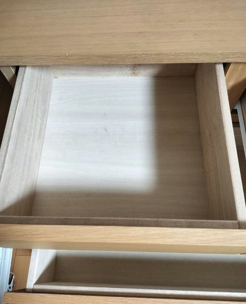 送料込み】無印良品　オーク材チェスト4段　シンプル　人気家具　引き出し