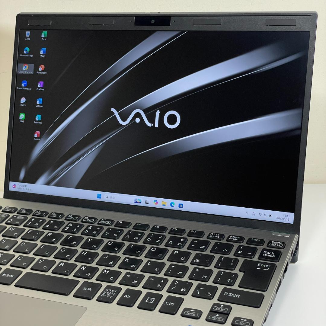 ★ 第11世代i5 VAIO/VJPJ21/シルバー★SSD256GB K10