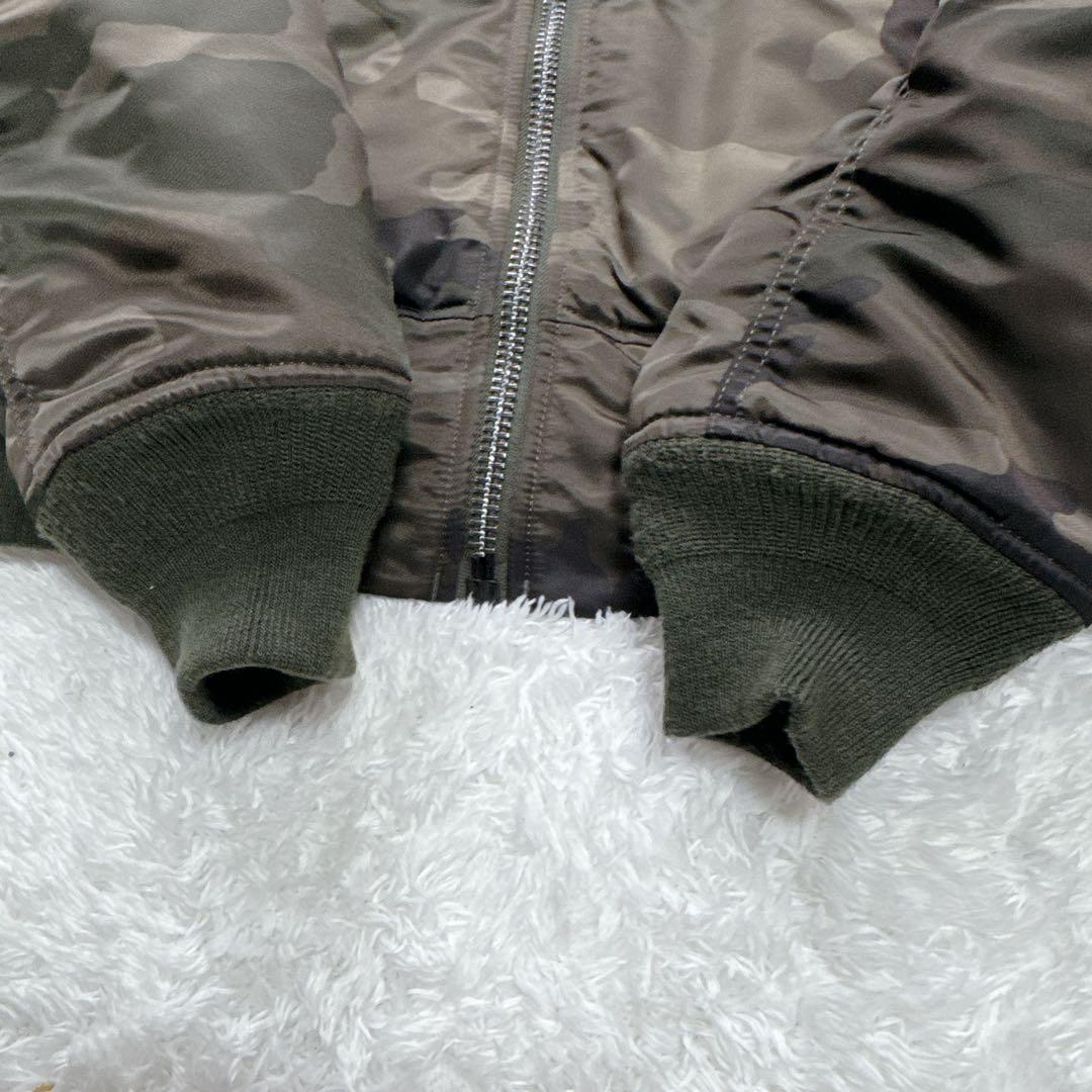 【入手困難】ALPHA INDUSTRIES MA-1 M リバーシブル 迷彩