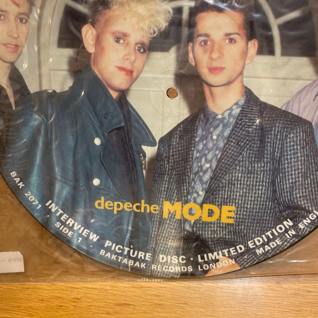 depeche MODE インタビュー・ピクチャーディスク 限定版
