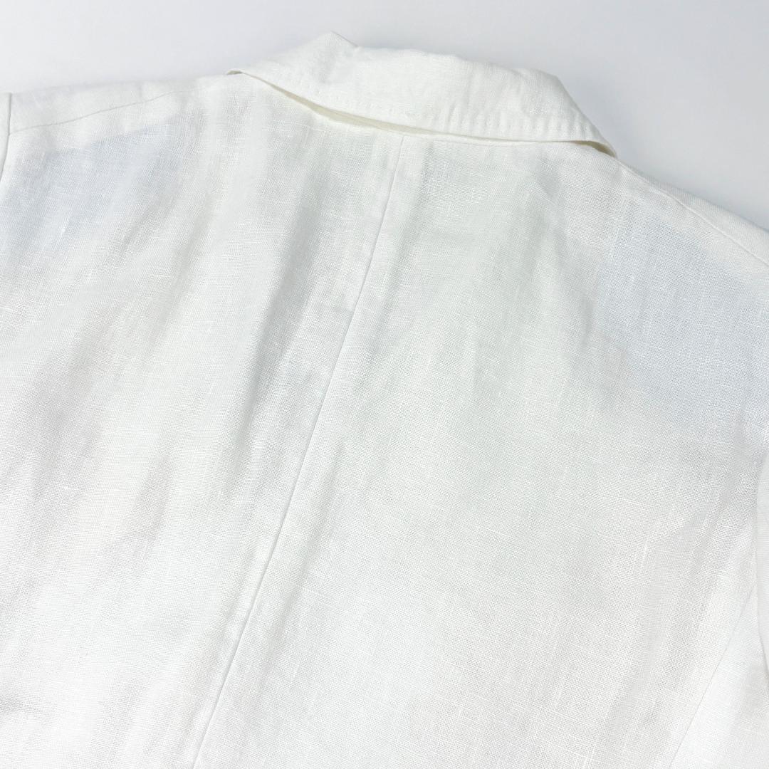 新品 POLO RALPH LAUREN 20SS リネンブレザー 4 ホワイト
