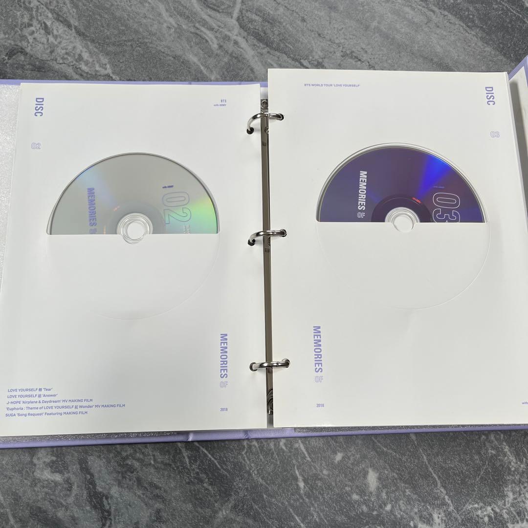BTS MEMORIES OF 2018 DVD フォトブック 【トレカ付き】