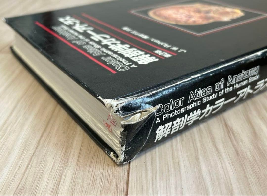 解剖学カラーアトラス　第2版　医学書　解剖学書