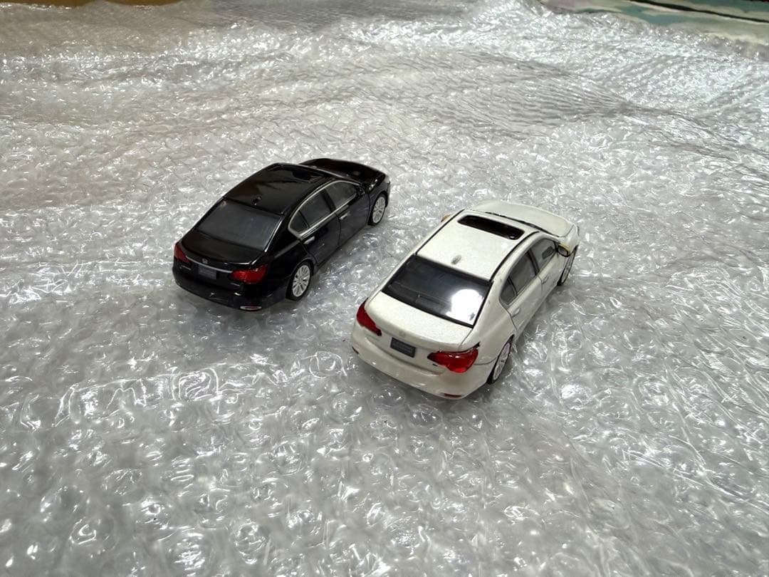 1/43 ホンダ レジェンド ミニカー カラーサンプル モデルカー　2個セット