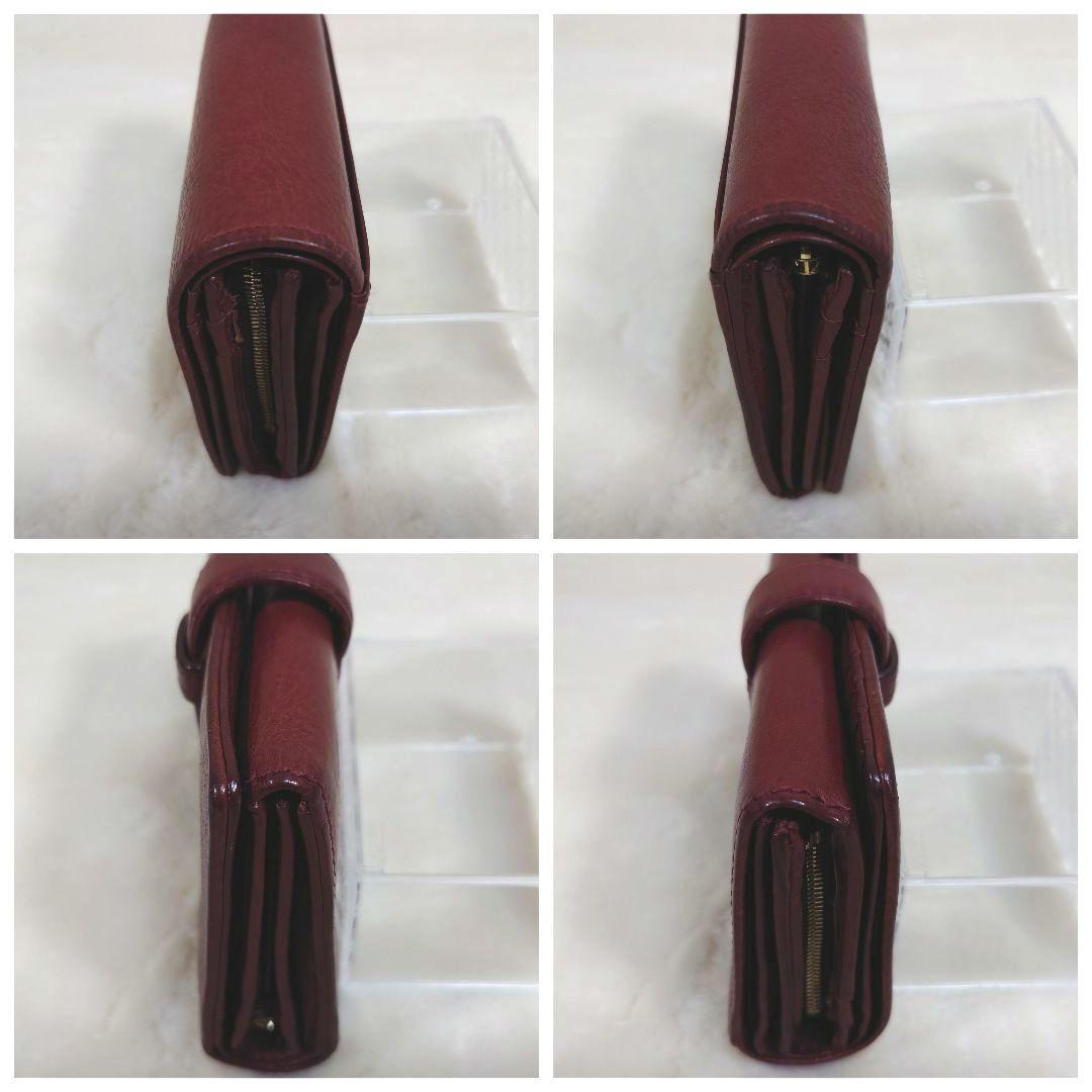 SOMES SADDLE アベリネーゼ 二つ折り財布 ボルドー 赤系