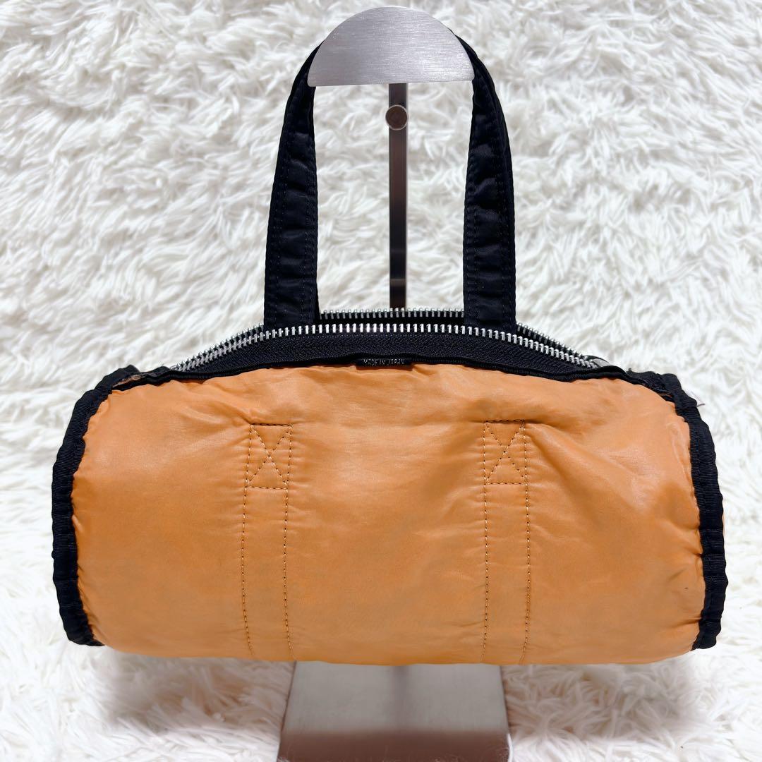 ✨廃盤品✨PORTER ポーター タンカー ミニボストン ドラムバッグ ブラック