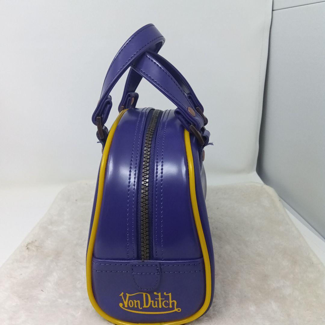 Von Dutch vondutch ミニボストンバッグ　パープル 紫