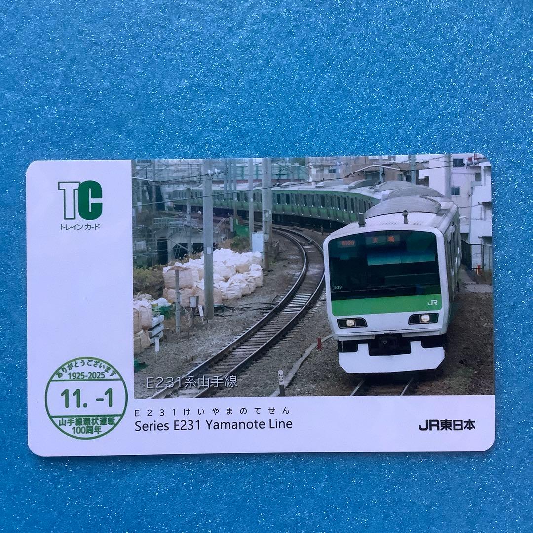 【14枚フルコンプリート】山手線 環状運転100周年記念電車カード