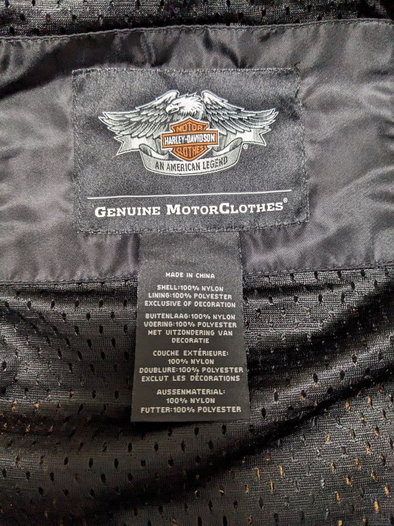 Harley Davidson 110周年記念 ナイロン ジャケット MA-1
