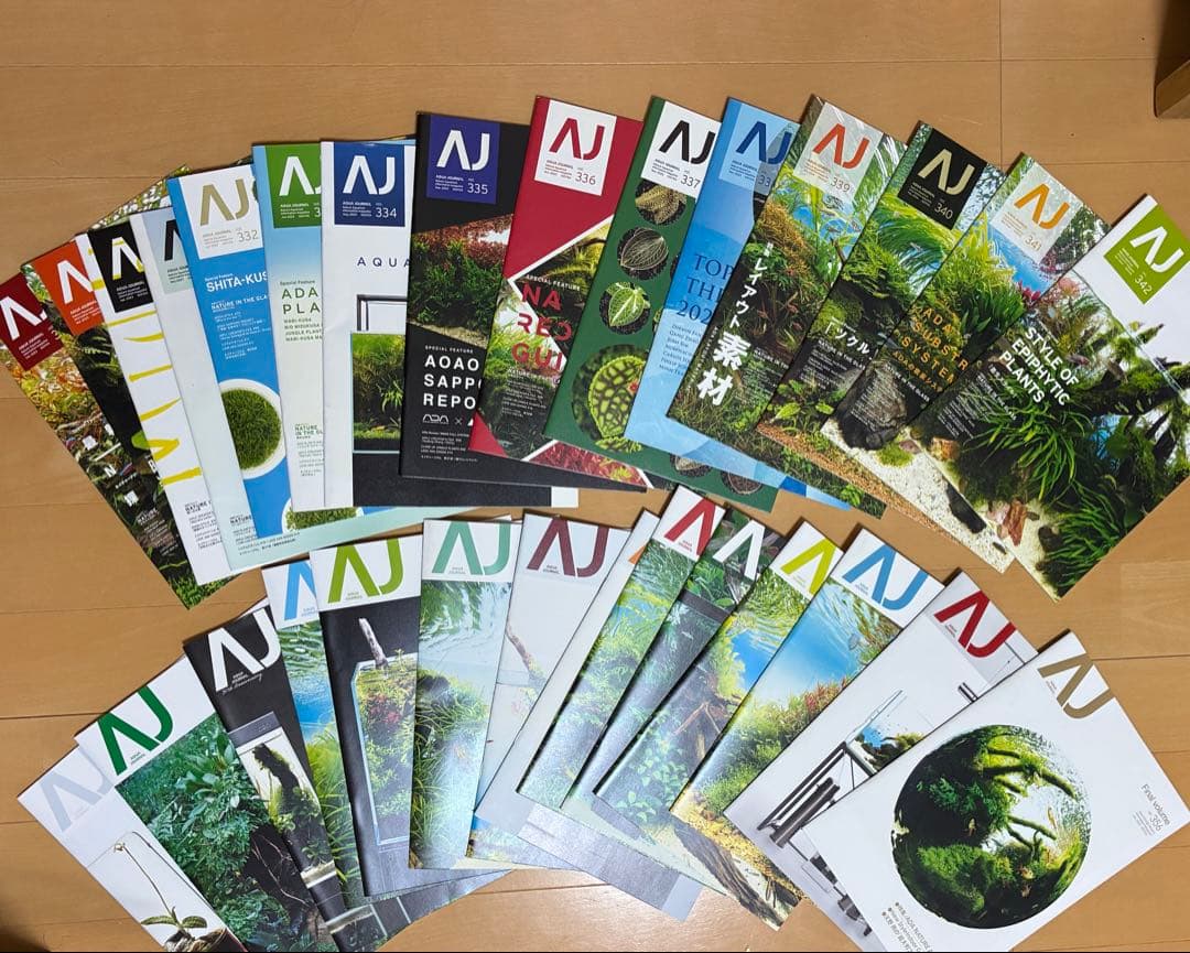 アクアジャーナル vol.300〜356、ネイチャースタイル1〜10、他