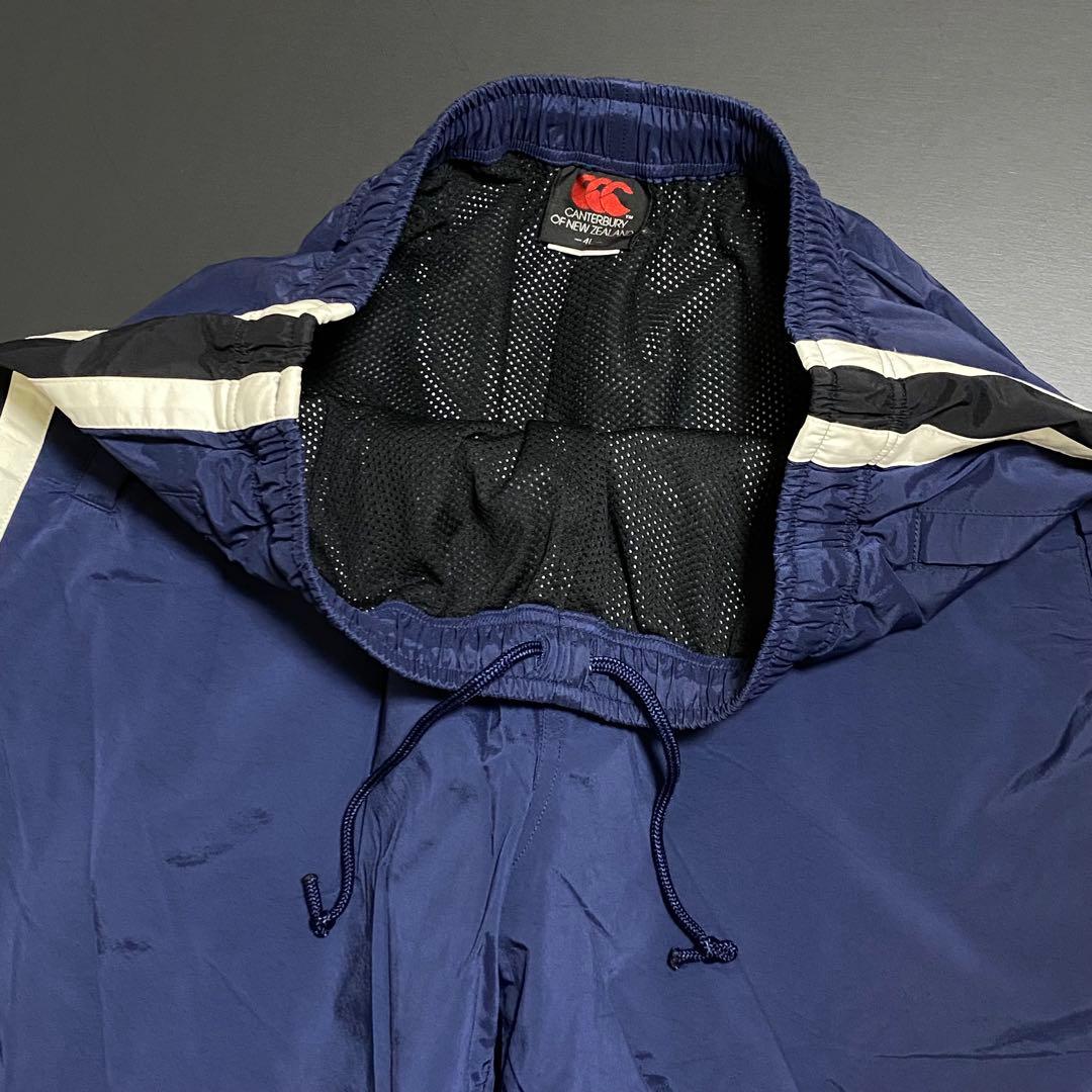 半*雄様 美品 Canterbury ウィンドブレーカー 上下セット 裏起毛 メ