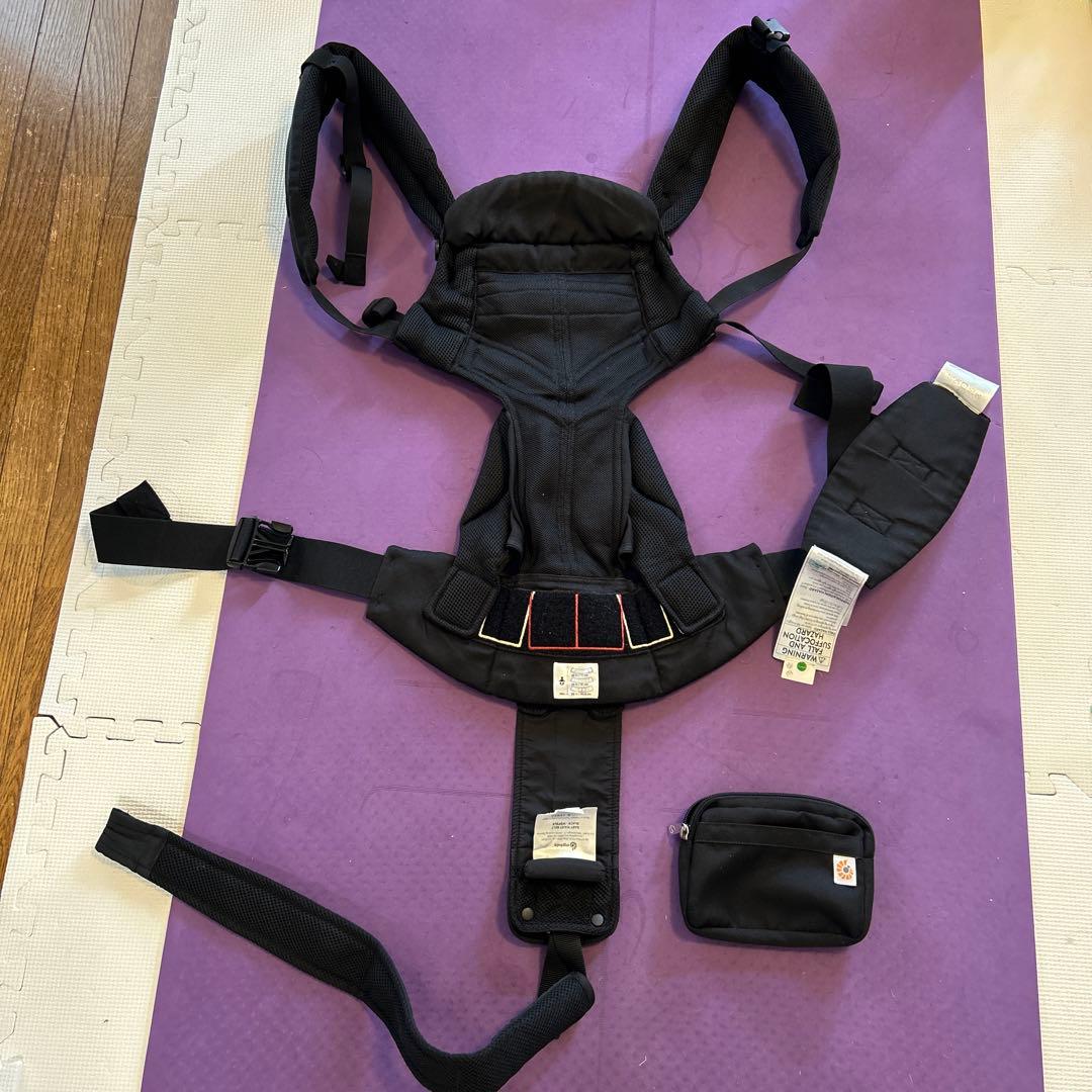 【美品】エルゴベビー 抱っこ紐 ブラック オムニ360
