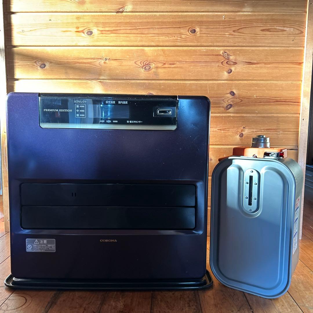CORONA　石油ファンヒーター　リモコン付き　FH-WZ5717BYジャンク品