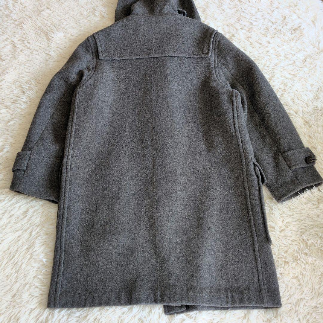 BURBERRY LONDON メンズ ノバチェック ダッフルコート グレー