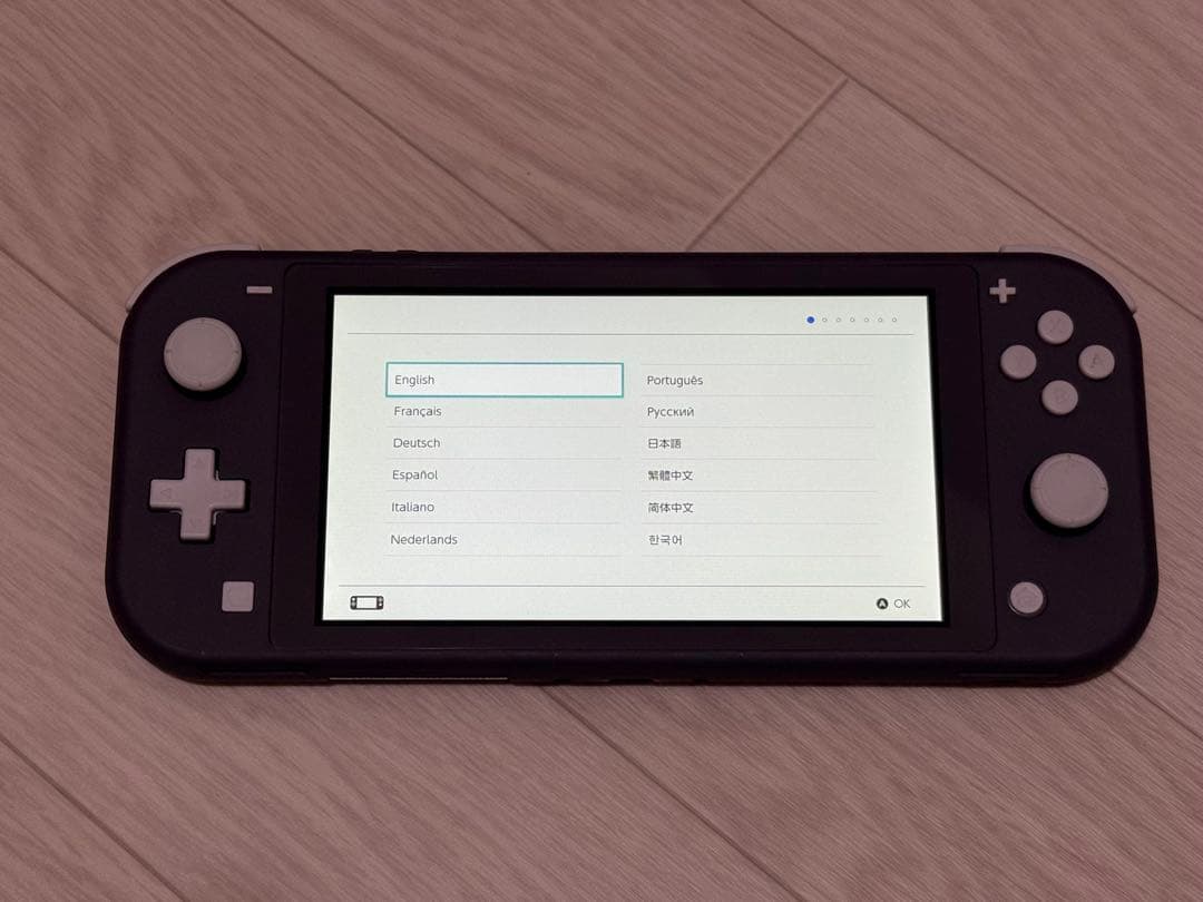 Nintendo Switch Light グレー 本体 あつまれどうぶつの森