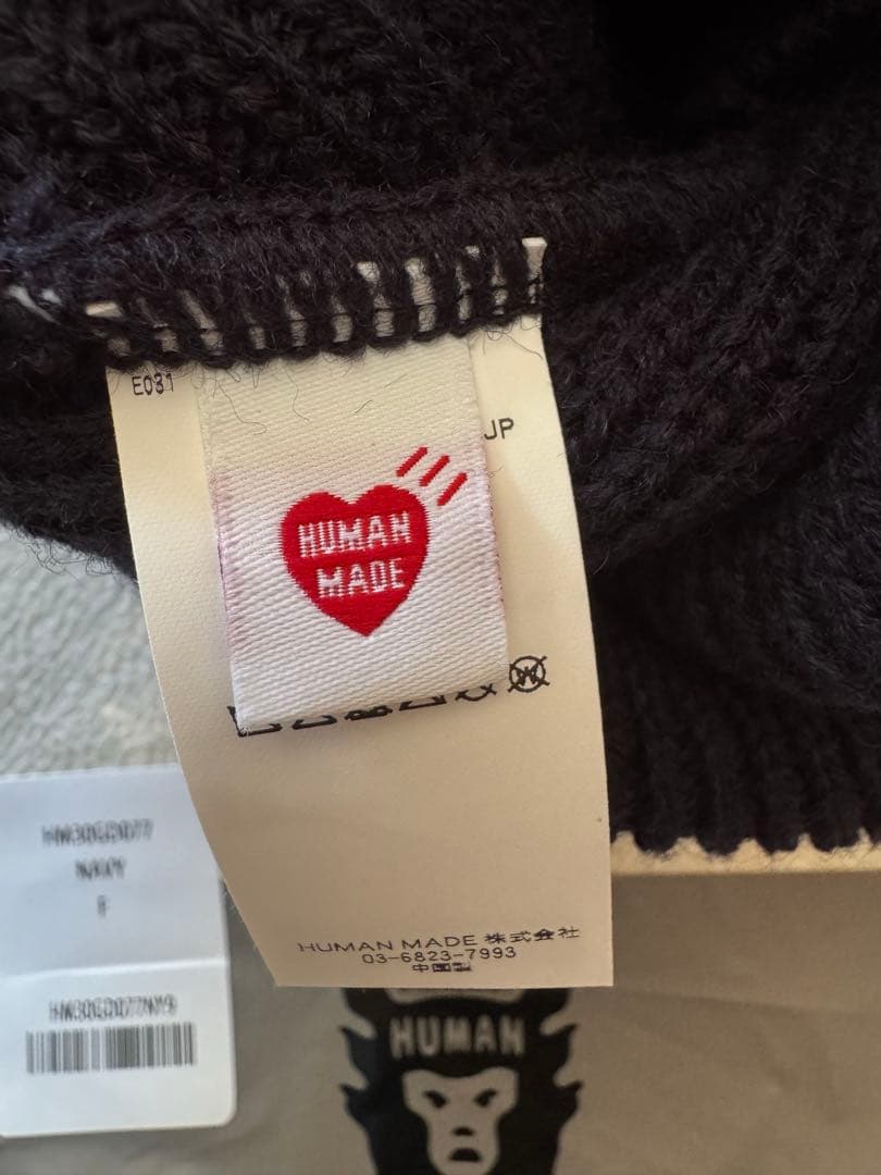 HUMAN MADE OSLO CAPニットキャップ　ヒューマンメイド　ネイビー