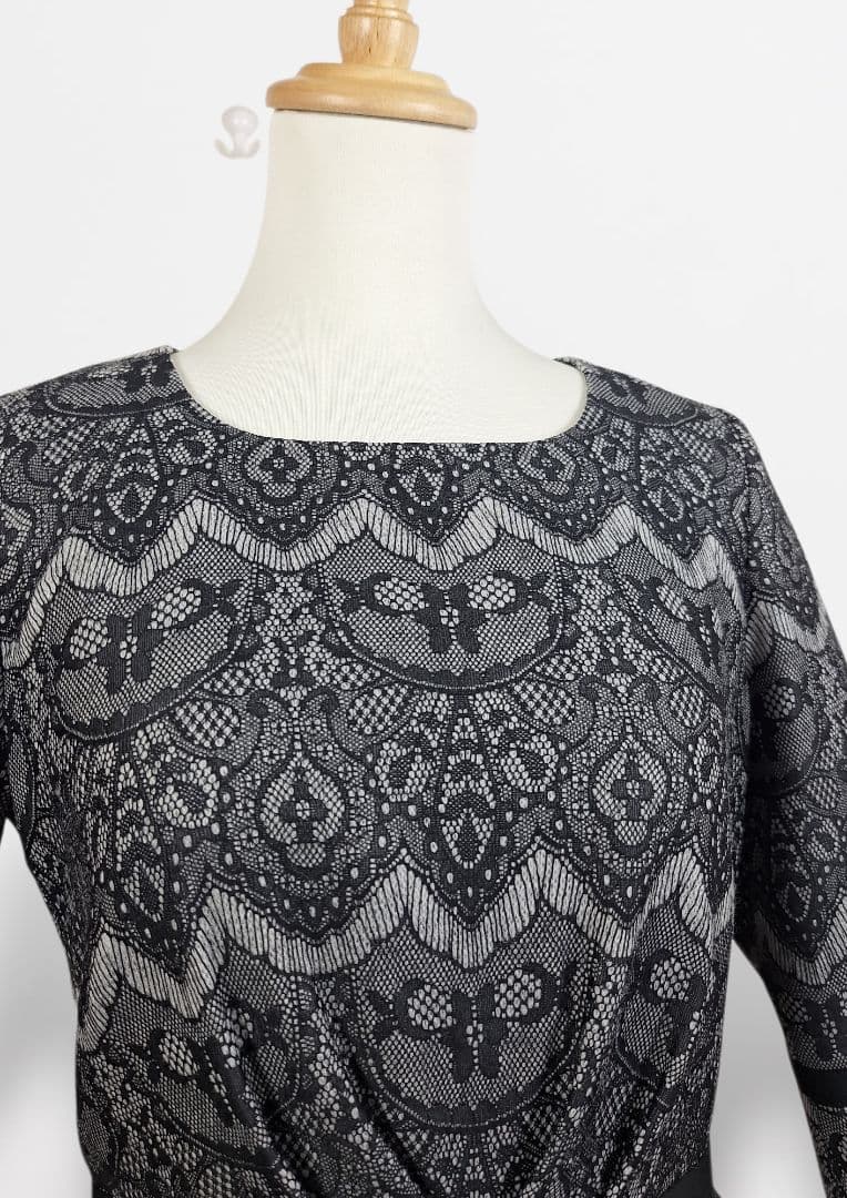 美品 Leilian 高級レースワンピース