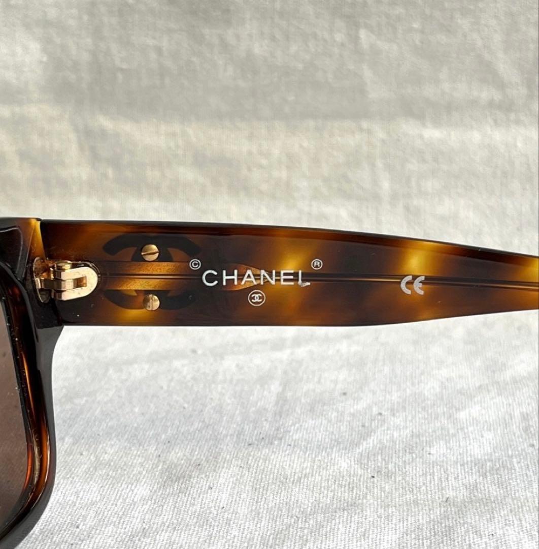 【美品】CHANEL ブラウン サングラス