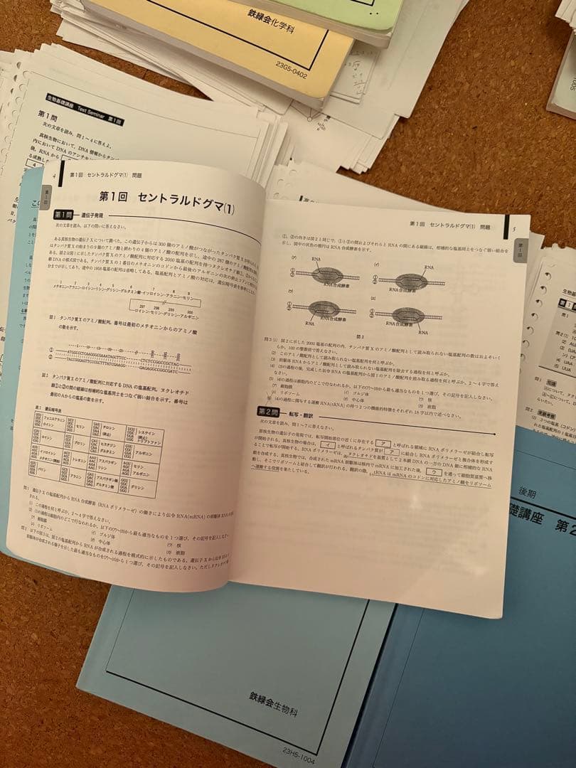 ぜ*屋様 鉄緑会高二生物一式