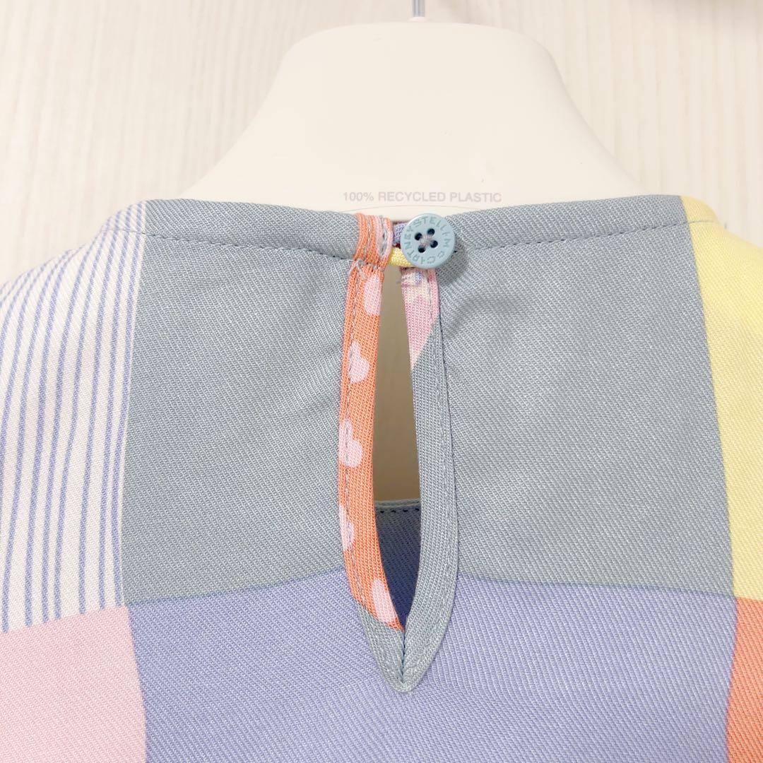 【新品】Stella Mccartney 長袖ワンピース　鳥柄　36m