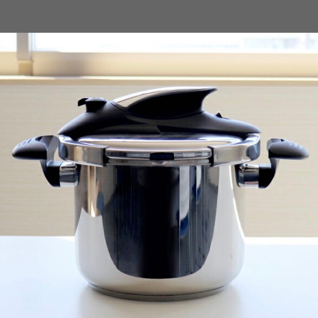 美品）　LA BETTOLA (LB-158) 圧力鍋 6L IH対応　落合務