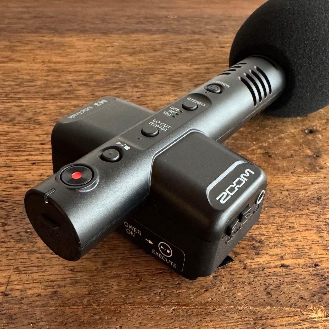 zoom M3 MicTrak ショットガンマイク