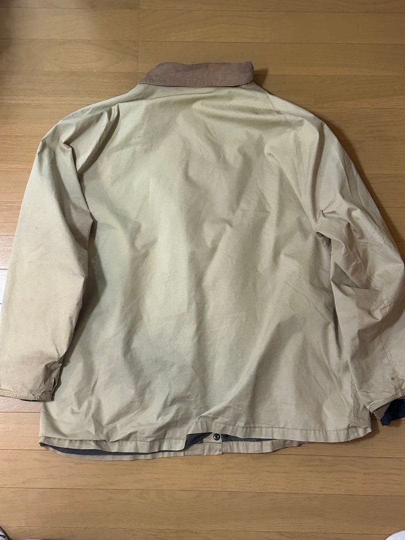 Barbourビューフォートジャケットメンズ2XL グレージュ襤褸