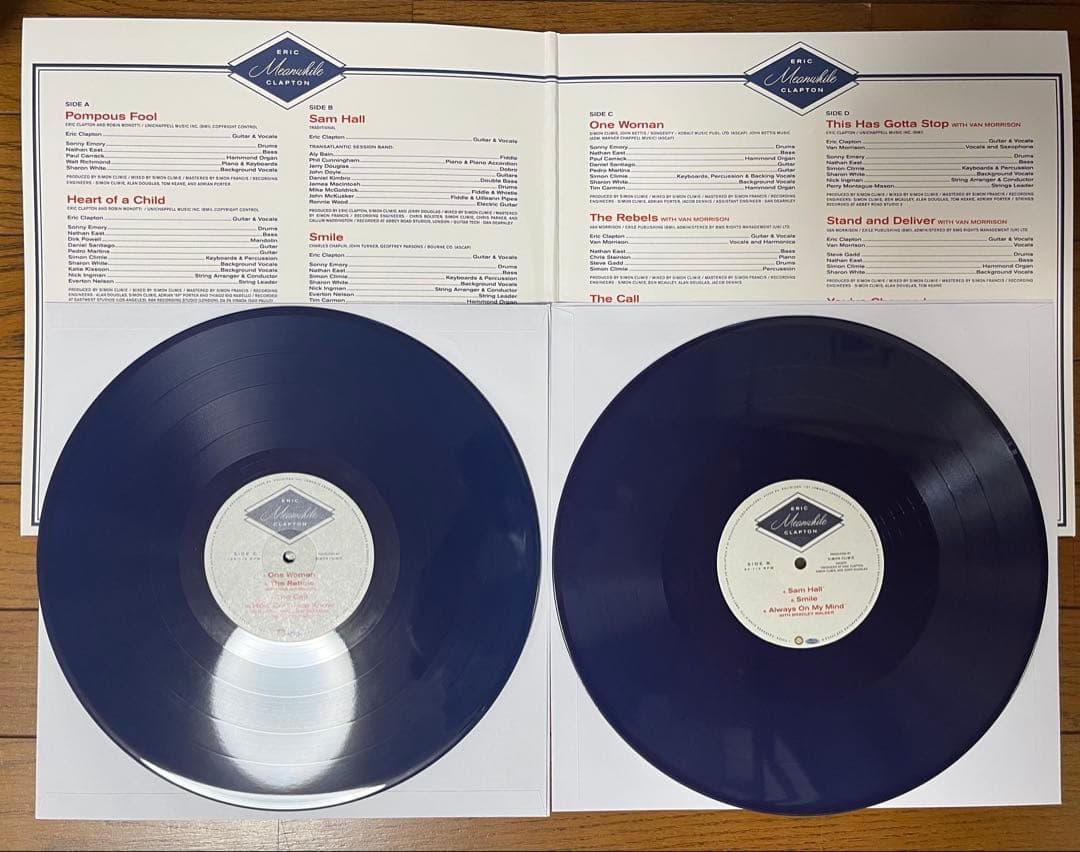 Eric Clapton アナログレコード　２セット