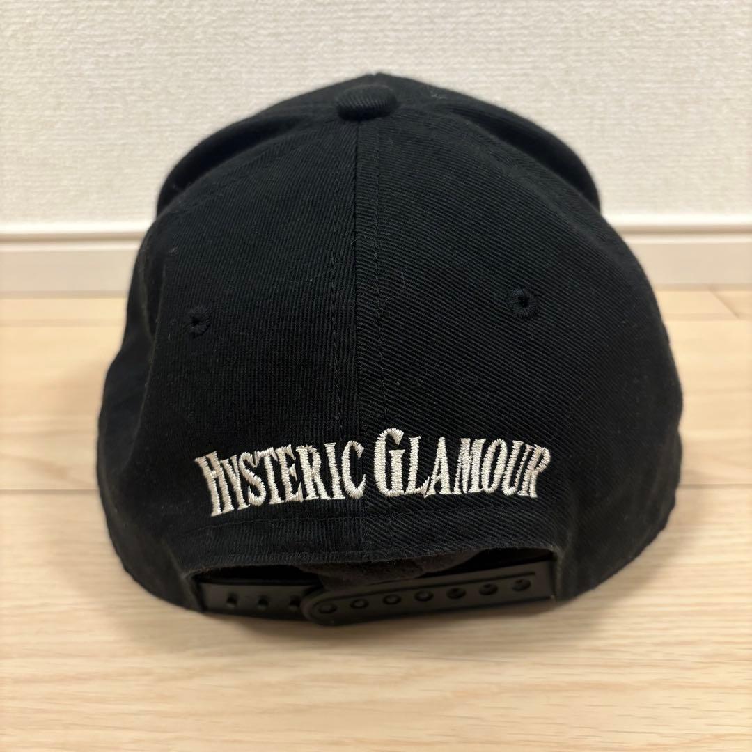 ヒステリックグラマー　HYSTERIC GLAMOUR キャップ　ブラック