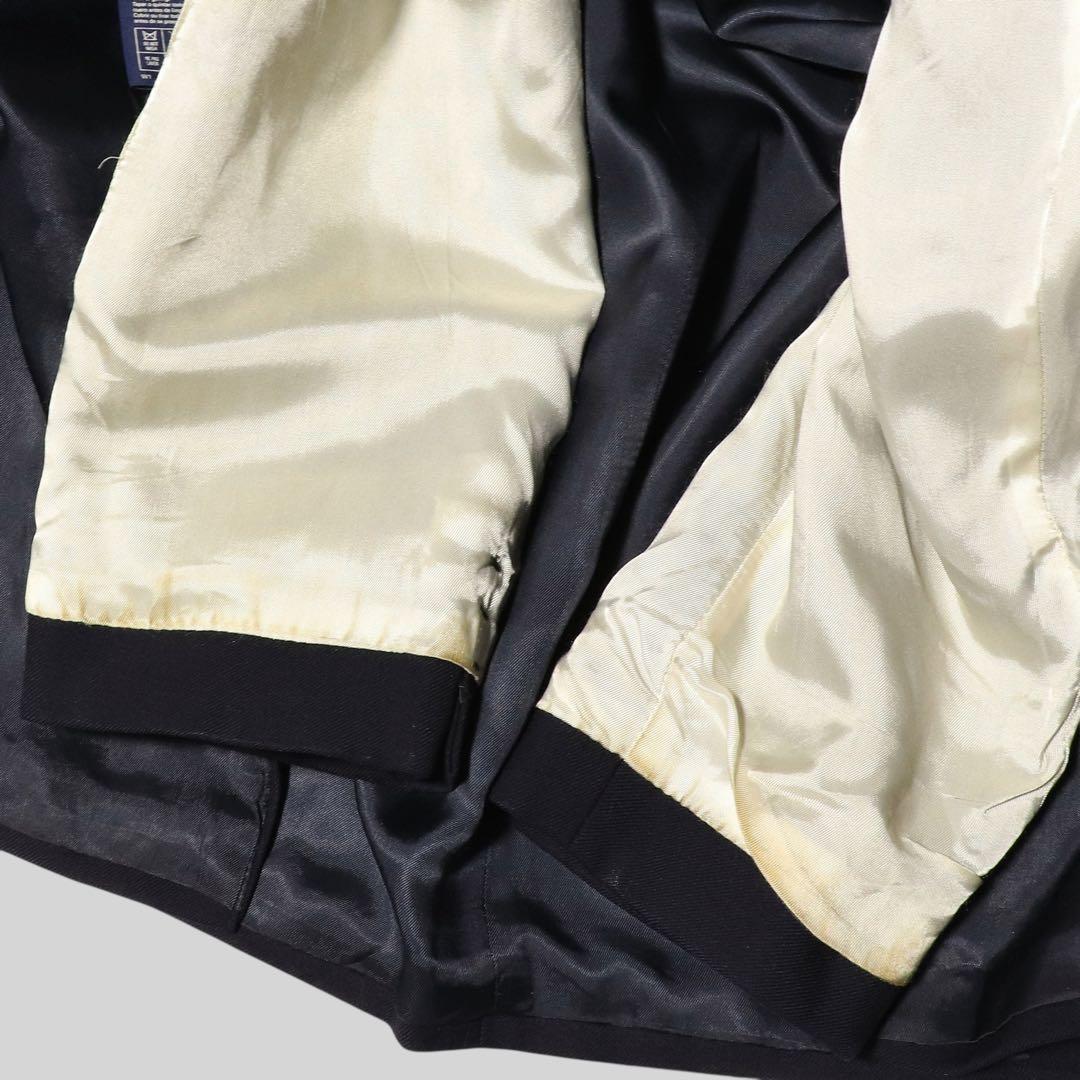 英国製★BURBERRY★紺ブレ 金ボタン★ダブルブレザージャケット★ネイビー
