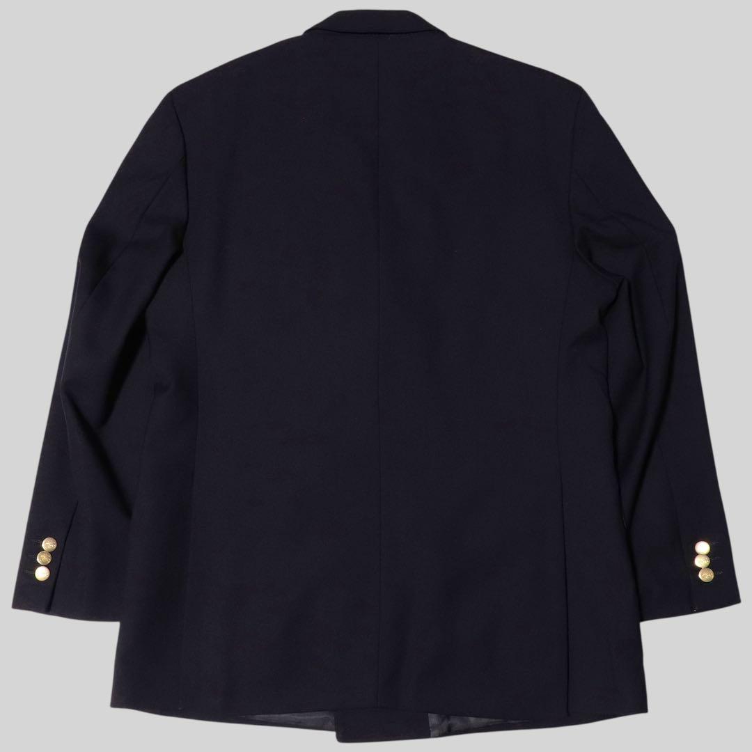 英国製★BURBERRY★紺ブレ 金ボタン★ダブルブレザージャケット★ネイビー