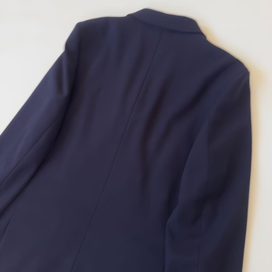 25年　XL　ユニクロC　ダブルテーラードジャケット　ネイビー　大きいサイズ