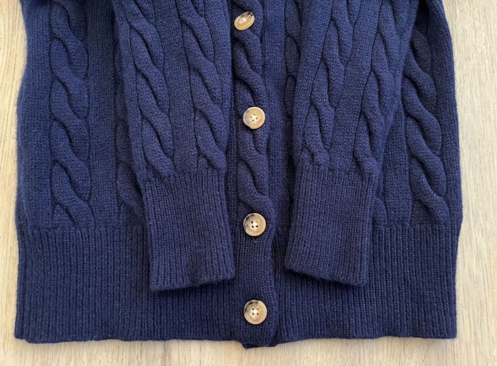 polo ralph lauren カシミヤカーディガン　ウール