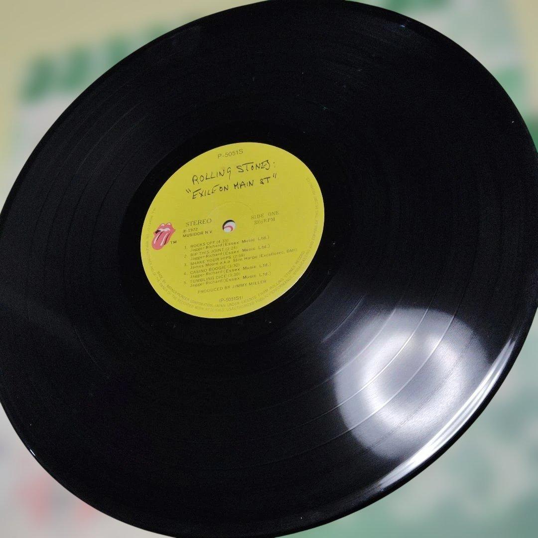 【美品・完品】ローリング・ストーンズ / メイン・ストリートのならず者 LP