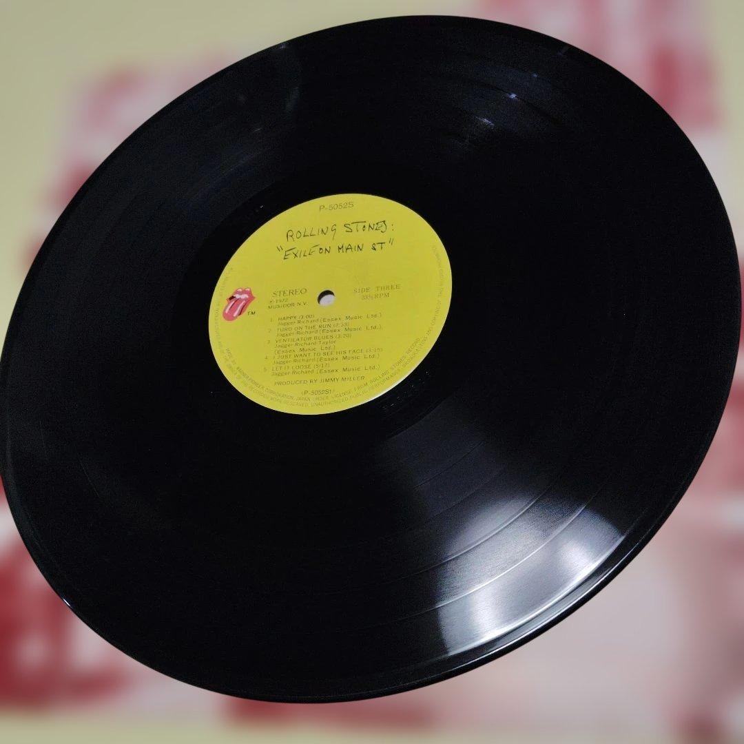 【美品・完品】ローリング・ストーンズ / メイン・ストリートのならず者 LP