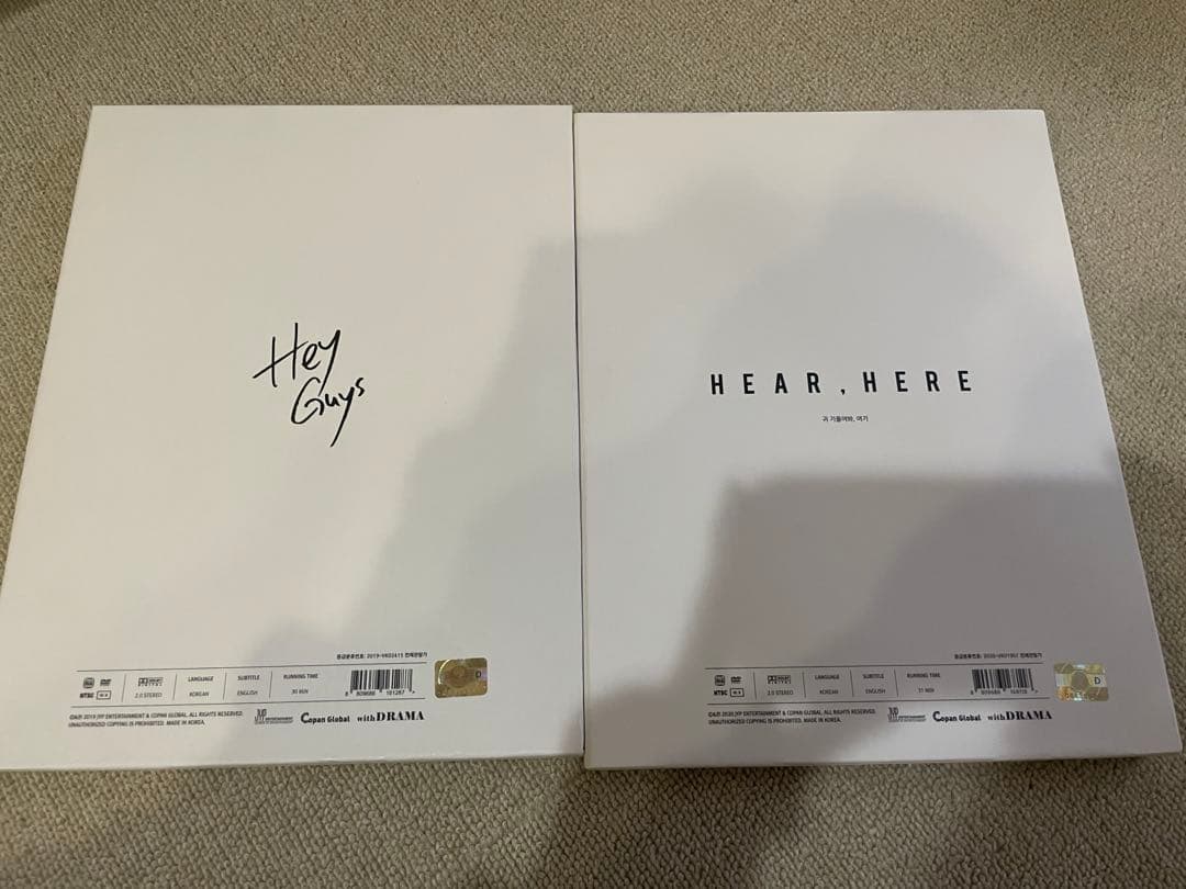 【トレカ付】GOT7 ジニョン　写真集　HEY GUYS HEAR, HERE