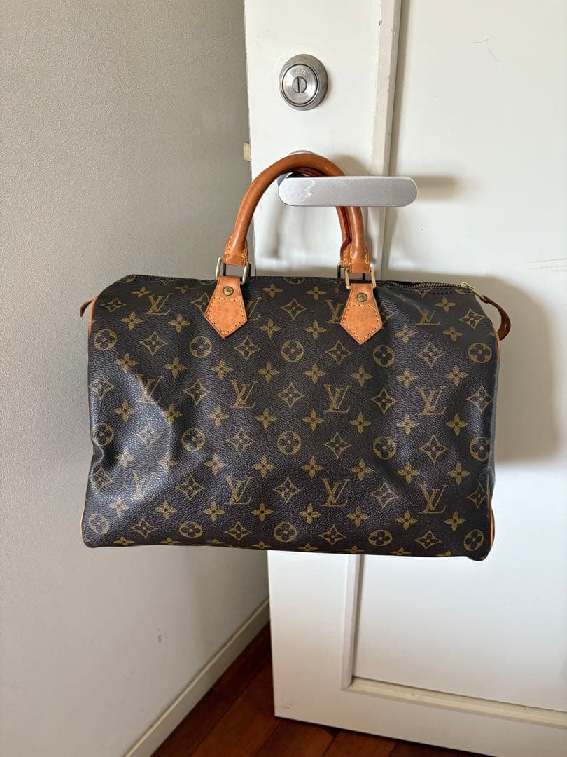 Louis Vuitton ボストンバッグ ダークブラウン 保存袋付き
