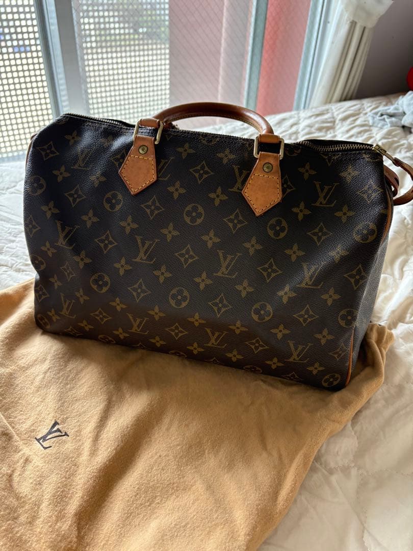 Louis Vuitton ボストンバッグ ダークブラウン 保存袋付き