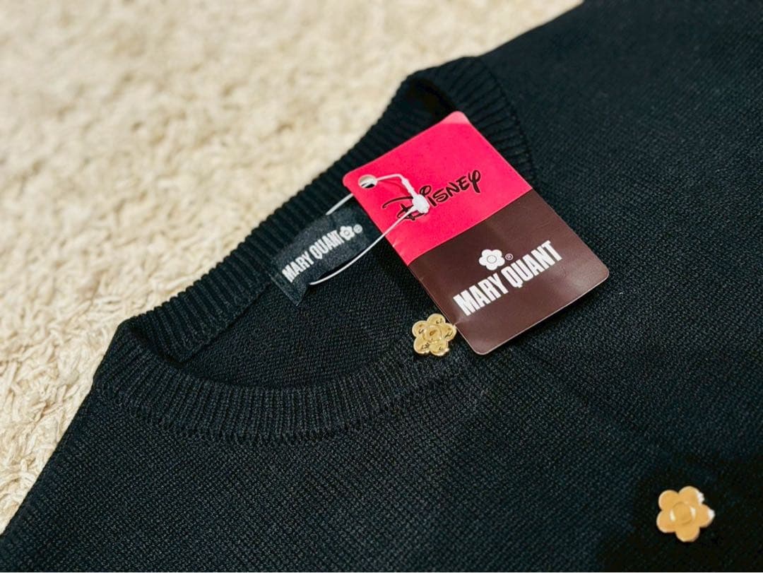 新品・未使用・タグ付き MARY QUANT × Disney カーディガン